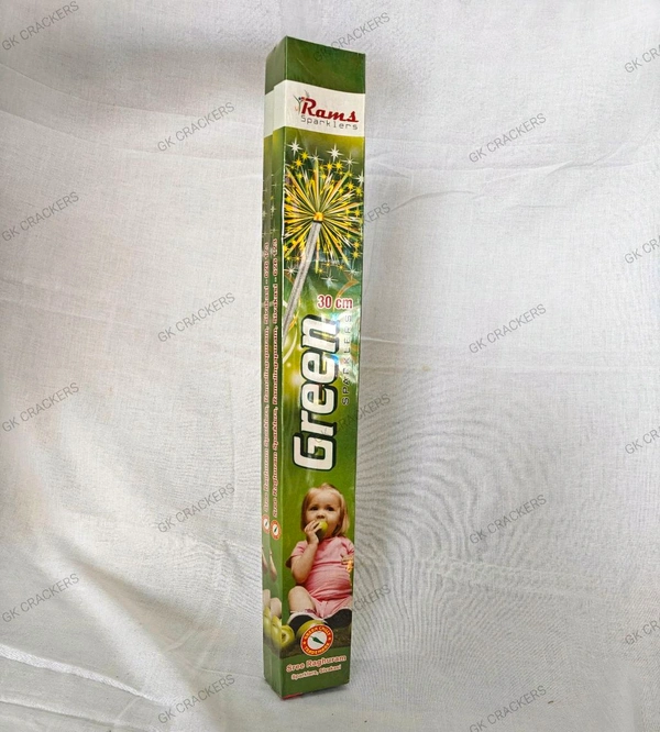 30 Cm Green Sparklers 