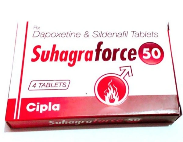 Suhagra Force 50mg Tablet 
