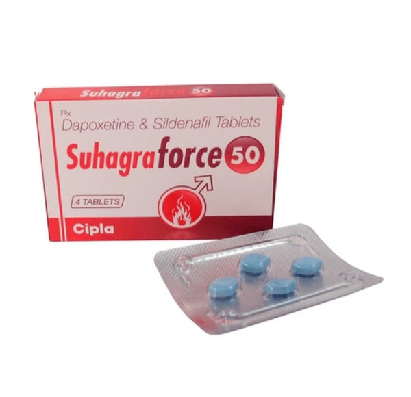 Suhagra Force 50mg Tablet 