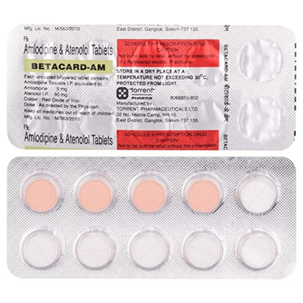 Bstacard-AM 5mg/50mg Tablet  - Prescription Required