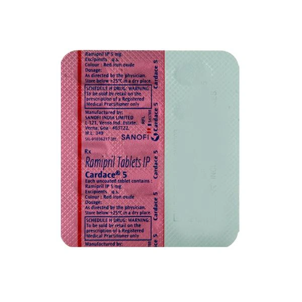 Cardace 5 Tablet - Prescription Required