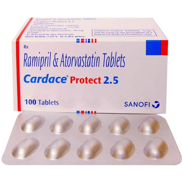 Cardace  Protect 2.5 Tablet  - Prescription Required