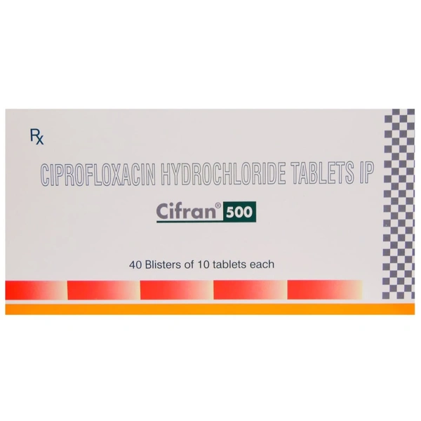 Cifran 500 Tablet  - Prescription Required