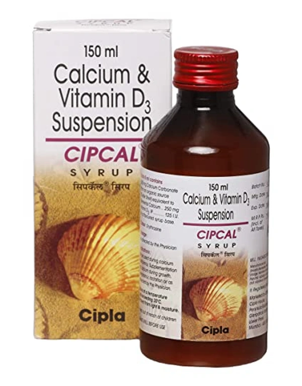 Cipcal Syrup 150ml for Bone, Joint and Muscle Care