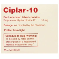 Ciplar 10 Tablet  - Prescription Required