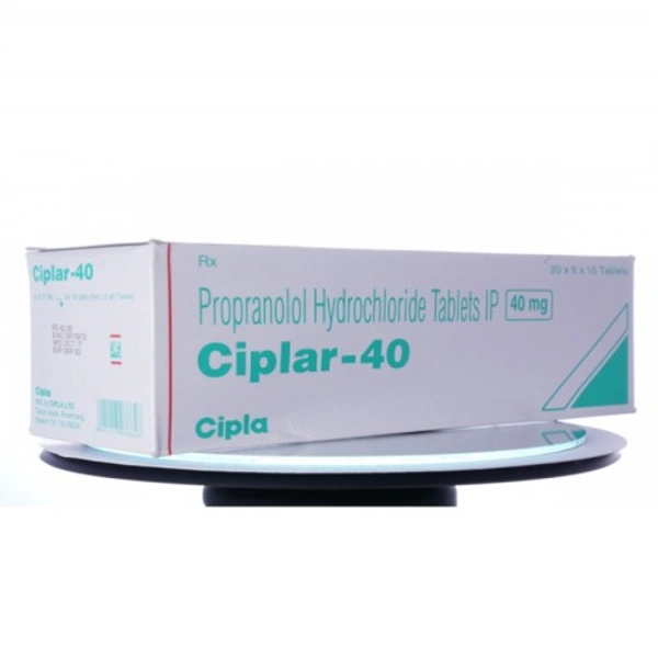 Ciplar 40 Tablet  - Prescription Required