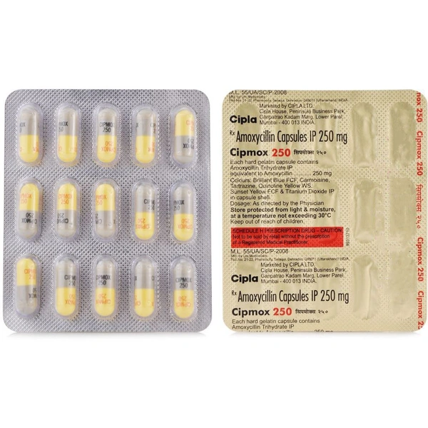 Cipmox 250 Capsule  - Prescription Required