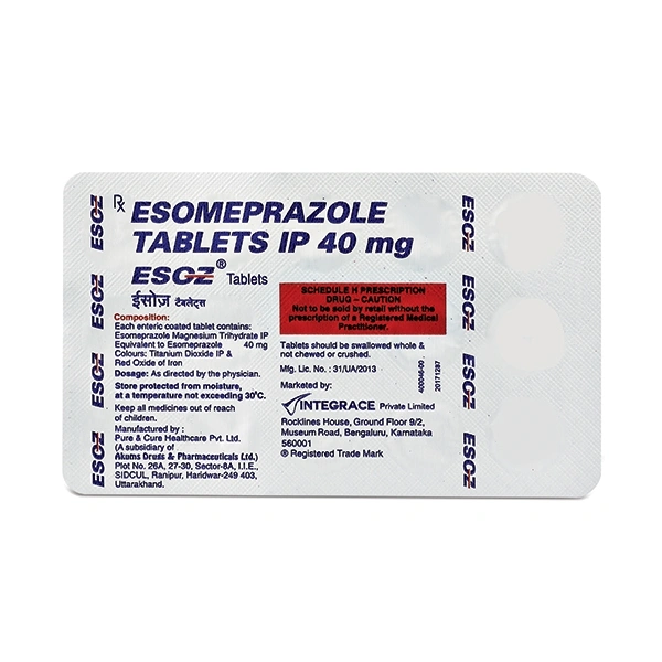Esoz Tablet  - Prescription Required