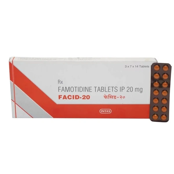 Facid 20 Tablet  - Prescription Required