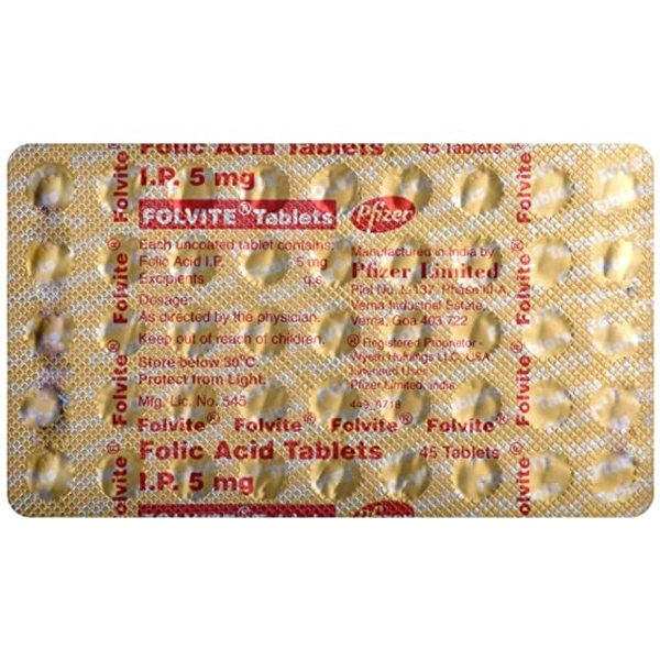Folvite 5mg 