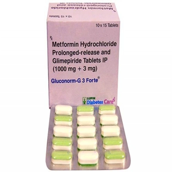 Gluconorm-G 3 Forte Tablet  - 