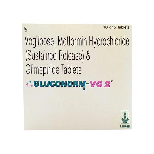 Gluconorm-VG 2 Tablet  - 