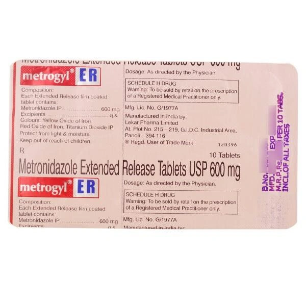 Metrogyl ER Tablet  - Prescription Required