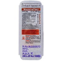 Mikacin 500mg Injection  - Prescription Required