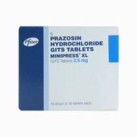 Minipress XL 2.5mg Tablet  - Prescription Required