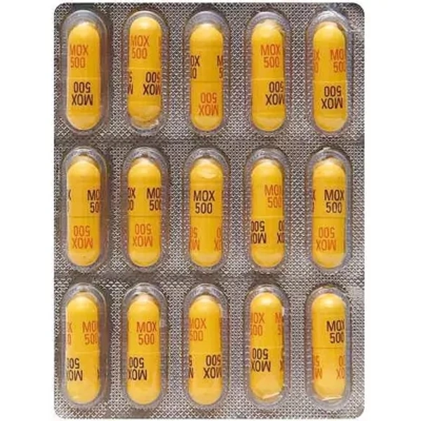 Mox 500mg Capsule  - Prescription Required
