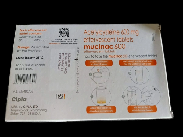 Mucinac 600  - 