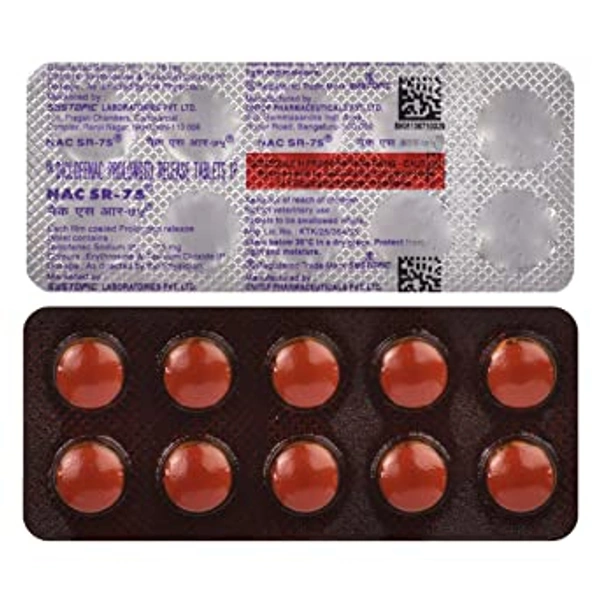 NAC SR 75 Tablet  - Prescription Required
