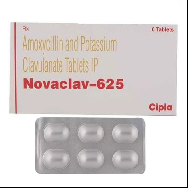 Novaclav 625 Tablet  - Prescription Required