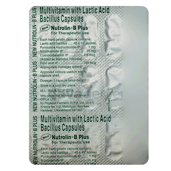 Nutrolin B Plus Capsule 