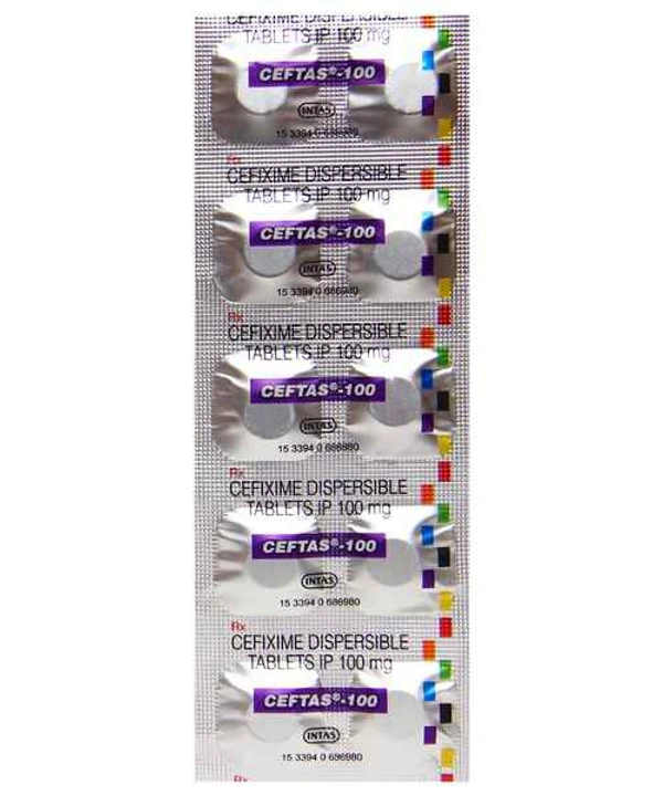 Ceftas 100 Tablet  - Prescription Required