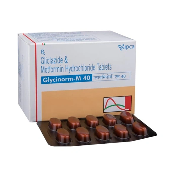 Glycinorm-M 40 Tablet  - Prescription Required