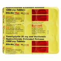 ZITAMET PLUS 20/1000MG 1*10