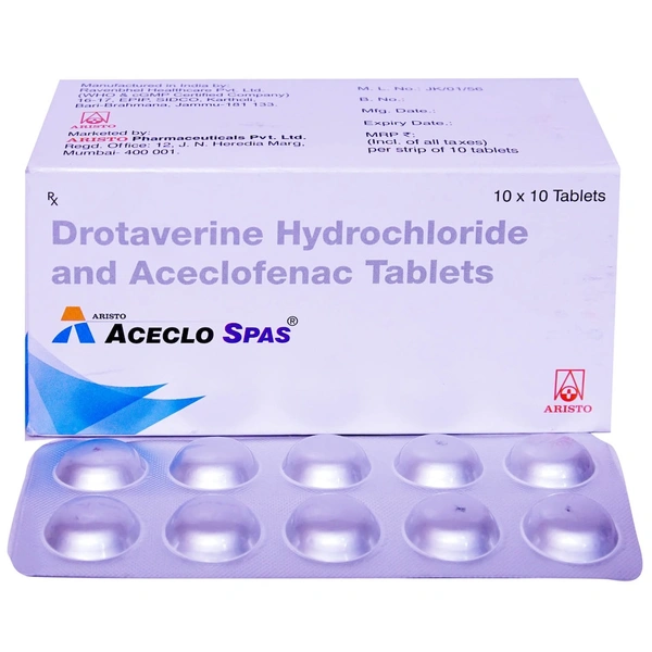 Aceclo Spas Tablet  - Prescription Required