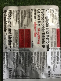 Galvus Met 50mg/500mg Tablet 