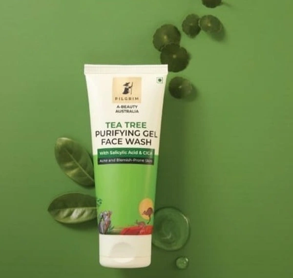 Pilgrim Tea Tree Purifying Gel Face Wash - 100 ml