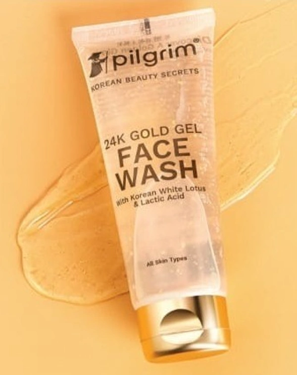 Pilgrim 24k Gold Gel Face Wash - 100 ml