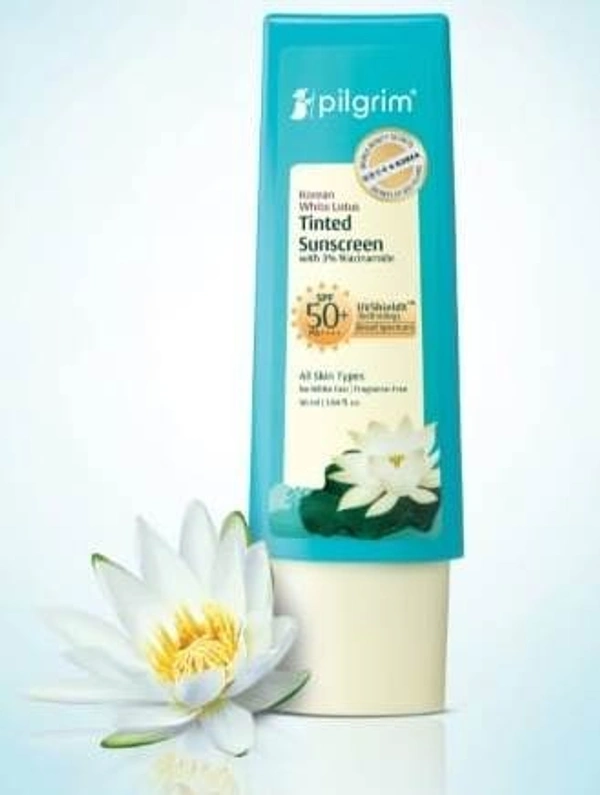 Pilgrim Tinted Sunscreen SPF 50 PA++++ - 50 ml