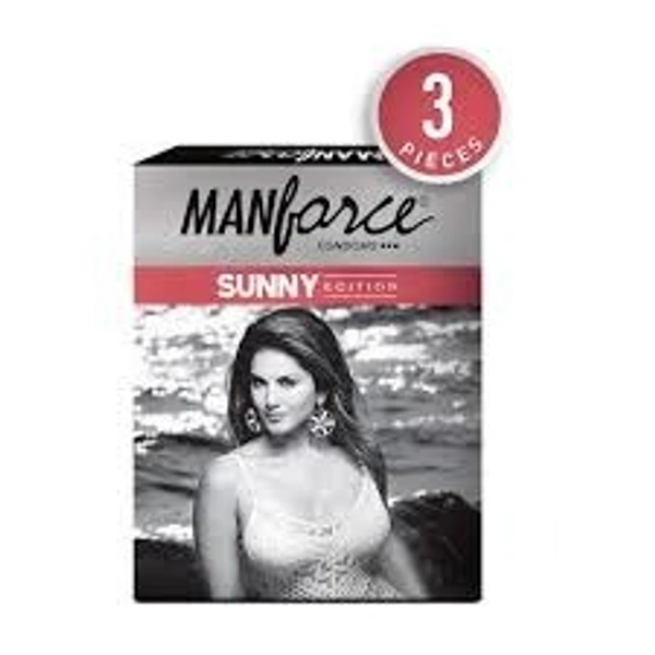 Manforce Condom Sunny Edition 3pc Pack - Pack of 3