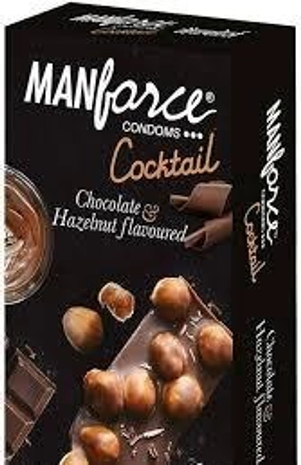 Manforce Xotic Chocolate & Hazelnut Condoms 3pc Pack