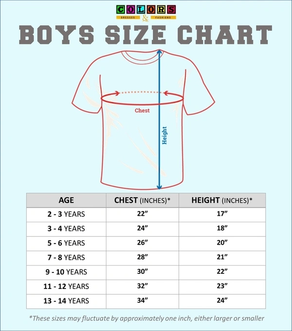 Boys Tshirt - 26 Inches (5 - 6 Years), Maroon