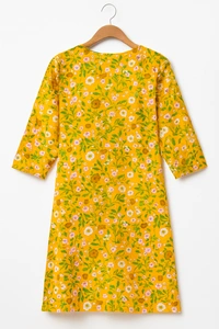 Dhuni By Avaasa Kurti - Large, Yellow