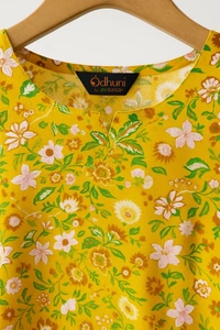 Dhuni By Avaasa Kurti - Large, Yellow