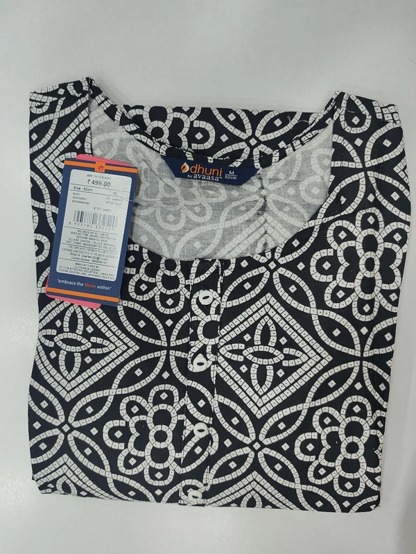 Dhuni By Avaasa Kurti - Large, Black