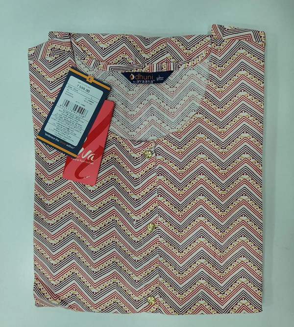 Dhuni By Avaasa Kurti - X-Large, Pink