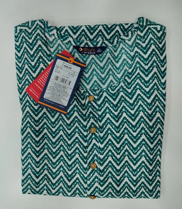 Dhuni By Avaasa Kurti - Large, Deep Sea