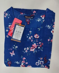 Dhuni By Avaasa Kurti - Medium, Navy Blue