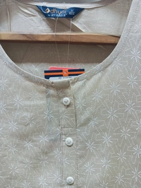 Dhuni By Avaasa Kurti - Medium, Beige