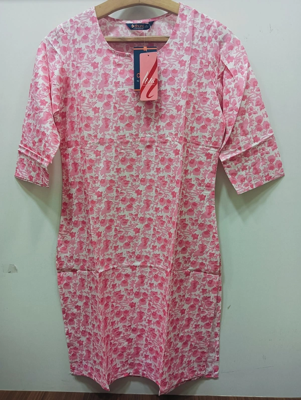 Dhuni By Avaasa Kurti - Small, Pink