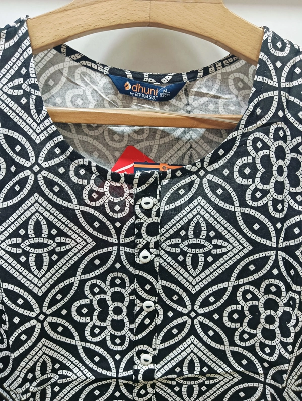 Dhuni By Avaasa Kurti - Large, Black