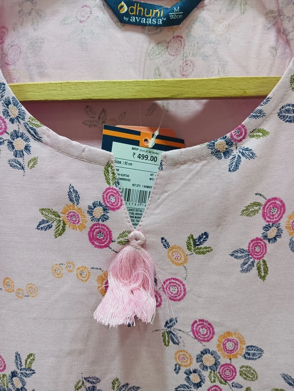 Dhuni By Avaasa Kurti - Medium, Pink
