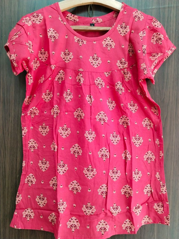 Womens Night Wear(Co-ord Set) - Red, Medium