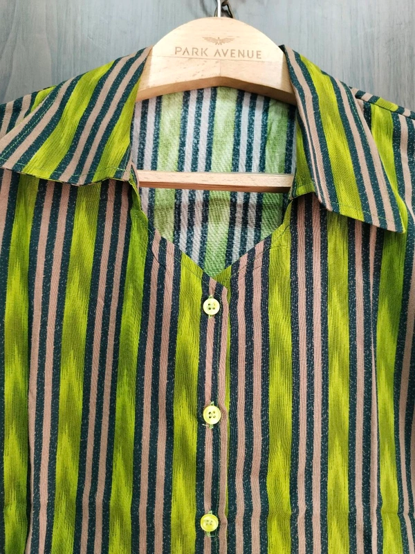 Womens Night Wear(Co-ord Set) - olive green, Medium