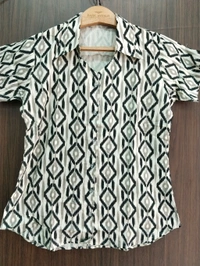 Womens Night Wear (Co-ord Set) - off white, Medium