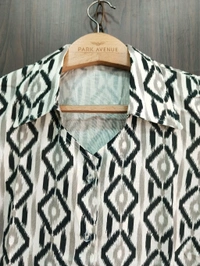 Womens Night Wear (Co-ord Set) - off white, Medium