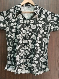 Womens Night Wear(Co-ord Set) - X-Large, Black